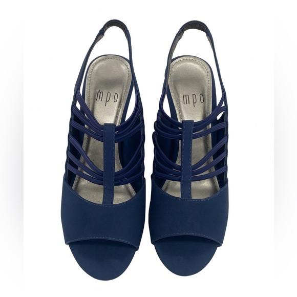 Impo Women’s Navy Blue Strappy Sandals – Size 8 Wide - Picture 5 of 6